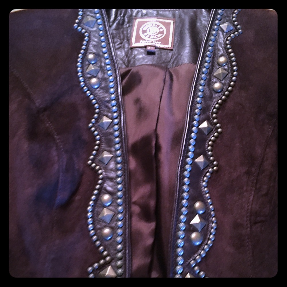 Double D Ranch leather jacket